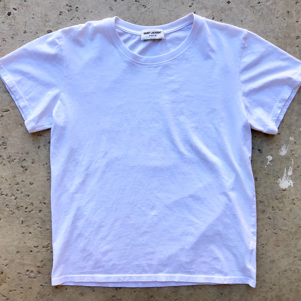 SOLD Saint Laurent Paris YSL Short Sleeve